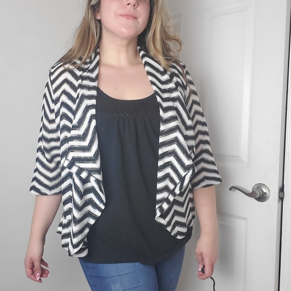 Chevron Waterfall Sweater - Picture 15 of 16